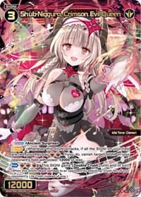 Shub-Niggura, Crimson Evil Queen - Interlude Diva - WIXOSS card
