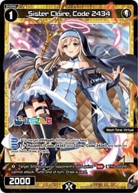 Sister Claire, Code 2434 - Interlude Diva - WIXOSS card