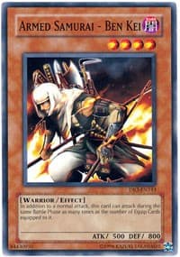 Armed Samurai - Ben Kei - Dark Revelation Volume 3 - YuGiOh card