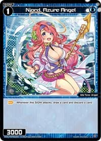 Njord, Azure Angel - Interlude Diva - WIXOSS card