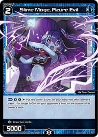 Slime Mage, Azure Evil - Interlude Diva - WIXOSS card