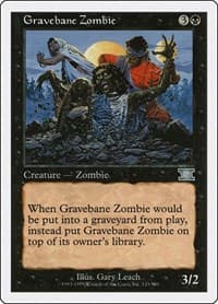 Gravebane Zombie - Classic Sixth Edition - Magic: The Gathering card