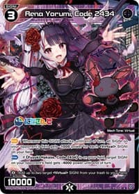 Rena Yorumi, Code 2434 - Interlude Diva - WIXOSS card