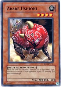 Abare Ushioni - Dark Revelation Volume 3 - YuGiOh card