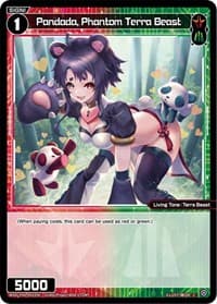 Pandada, Phantom Terra Beast - Interlude Diva - WIXOSS card