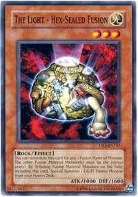 The Light - Hex-Sealed Fusion - Dark Revelation Volume 3 - YuGiOh card