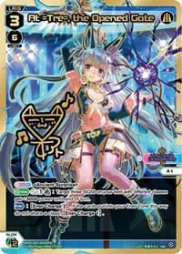 At =Tre=, the Opened Gate (DiR) - Interlude Diva - WIXOSS card