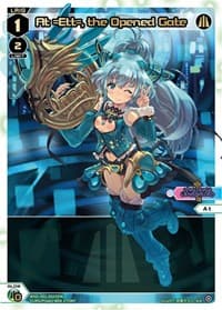 At =Ett=, the Opened Gate (SCR) - Interlude Diva - WIXOSS card
