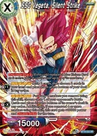 SSG Vegeta, Silent Strike - Realm of the Gods - Dragon Ball Super: Masters card