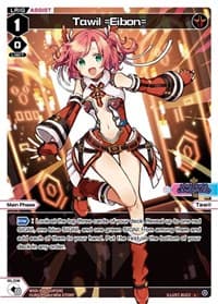 Tawil =Eibon= (Parallel Foil) - Interlude Diva - WIXOSS card