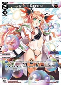 Tawil =Bubbles= (Parallel Foil) - Interlude Diva - WIXOSS card