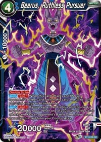 Beerus, Ruthless Pursuer - Realm of the Gods - Dragon Ball Super: Masters card