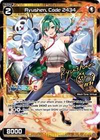 Ryushen, Code 2434 (Parallel Foil) - Interlude Diva - WIXOSS card