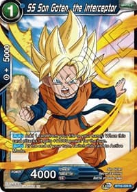 SS Son Goten, the Interceptor - Realm of the Gods - Dragon Ball Super: Masters card