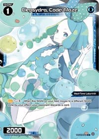 Clepsydra, Code: Maze (Parallel Foil) - Interlude Diva - WIXOSS card