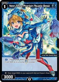 Neon Tetra, Phantom Aquatic Beast (Parallel Foil) - Interlude Diva - WIXOSS card