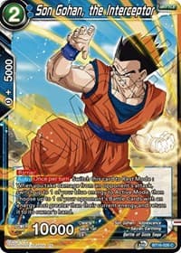 Son Gohan, the Interceptor - Realm of the Gods - Dragon Ball Super: Masters card