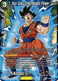 Son Goku, Harnessed Power - Realm of the Gods - Dragon Ball Super: Masters card