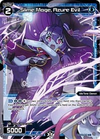 Slime Mage, Azure Evil (Parallel Foil) - Interlude Diva - WIXOSS card