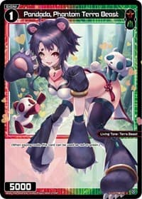 Pandada, Phantom Terra Beast (Parallel Foil) - Interlude Diva - WIXOSS card