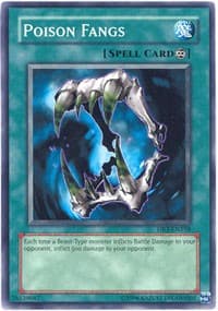 Poison Fangs - Dark Revelation Volume 3 - YuGiOh card