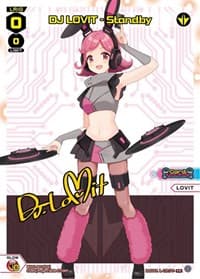 DJ LOVIT - Standby - Promo Cards - WIXOSS card