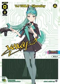 VJ WOLF - Standby - Promo Cards - WIXOSS card