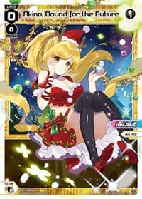 Akino, Bound for the Future (Christmas) - Promo Cards - WIXOSS card