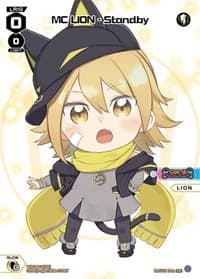 MC LION - Standby (Chibi) - Promo Cards - WIXOSS card