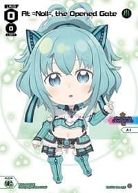 At =Noll=, the Opened Gate (Chibi) - Promo Cards - WIXOSS card