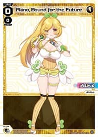 Akino, Bound for the Future - Diva Debut Deck D03: Rei Hirana Akino - WIXOSS card