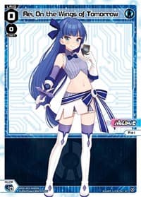 Rei, On the Wings of Tomorrow - Diva Debut Deck D03: Rei Hirana Akino - WIXOSS card