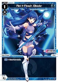 Rei*Flash Blade - Diva Debut Deck D03: Rei Hirana Akino - WIXOSS card