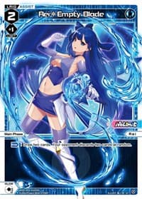 Rei*Empty Blade - Diva Debut Deck D03: Rei Hirana Akino - WIXOSS card