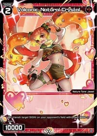 Volcanic, Natural Crystal - Diva Debut Deck D03: Rei Hirana Akino - WIXOSS card