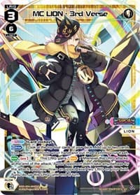 MC LION - 3rd Verse - Diva Debut Deck D04: WOLF LION LOVIT - WIXOSS card