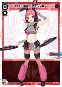 DJ LOVIT - Standby - Diva Debut Deck D04: WOLF LION LOVIT - WIXOSS card