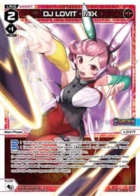 DJ LOVIT - MIX - Diva Debut Deck D04: WOLF LION LOVIT - WIXOSS card