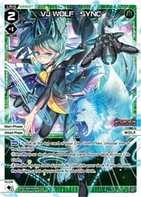 VJ WOLF - SYNC - Diva Debut Deck D04: WOLF LION LOVIT - WIXOSS card