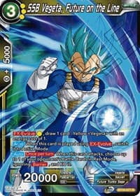 SSB Vegeta, Future on the Line - Realm of the Gods - Dragon Ball Super: Masters card