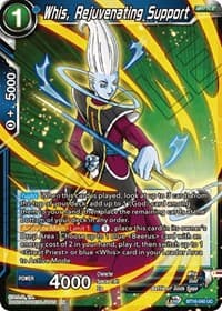 Whis, Rejuvenating Support - Realm of the Gods - Dragon Ball Super: Masters card