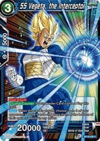 SS Vegeta, the Interceptor - Realm of the Gods - Dragon Ball Super: Masters card