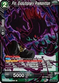 Fin, Evolutionary Premonition - Realm of the Gods - Dragon Ball Super: Masters card