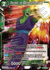 Piccolo, to Battle Universe 6 - Realm of the Gods - Dragon Ball Super: Masters card