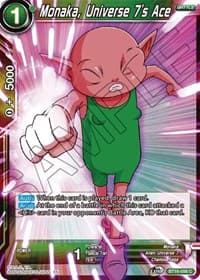 Monaka, Universe 7's Ace - Realm of the Gods - Dragon Ball Super: Masters card