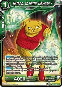 Botamo, to Battle Universe 7 - Realm of the Gods - Dragon Ball Super: Masters card
