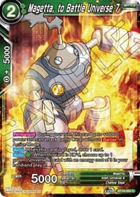 Magetta, to Battle Universe 7 - Realm of the Gods - Dragon Ball Super: Masters card