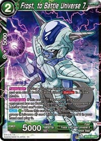 Frost, to Battle Universe 7 - Realm of the Gods - Dragon Ball Super: Masters card