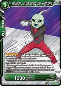 Referee, Introducing the Fighters - Realm of the Gods - Dragon Ball Super: Masters card