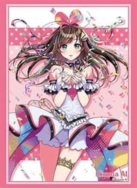 Bushiroad Sleeve Collection HG Vol.3072: Kizuna AI A.I. Party! 2019 - hello, how r u? (75-Pack) - Bushiroad Card Sleeves - Card Sleeves card